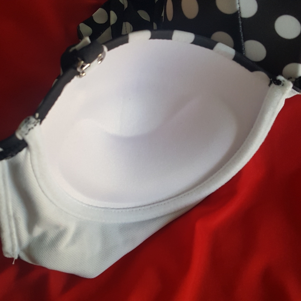 MEDIUM High-waist Polka dot Bikini - Picture 11 of 12